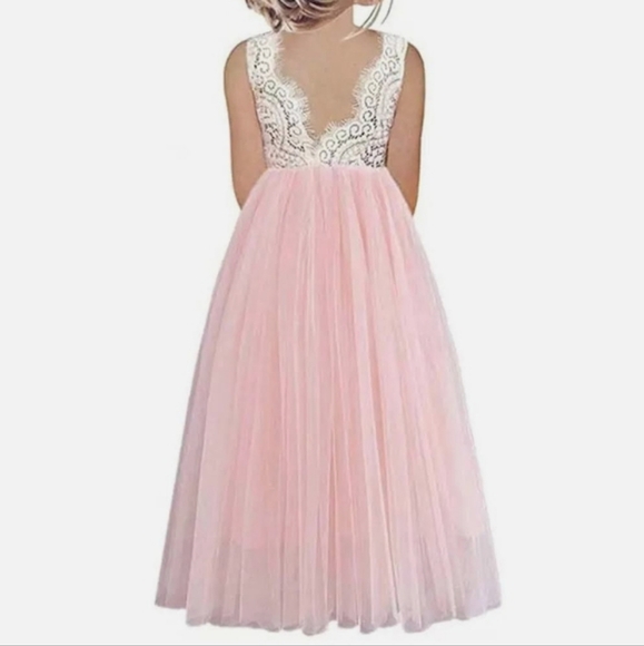 Gorgeous Lace Tutu Dress Size 6-7 - Picture 1 of 6